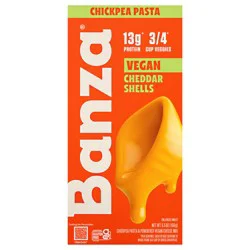 Banza Shells + Vegan Cheddar Plant-Based Mac with Chickpea Pasta 5.5 oz
