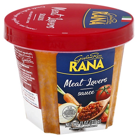 slide 1 of 1, Rana Pasta Sauce Meat Lovers, 11 oz