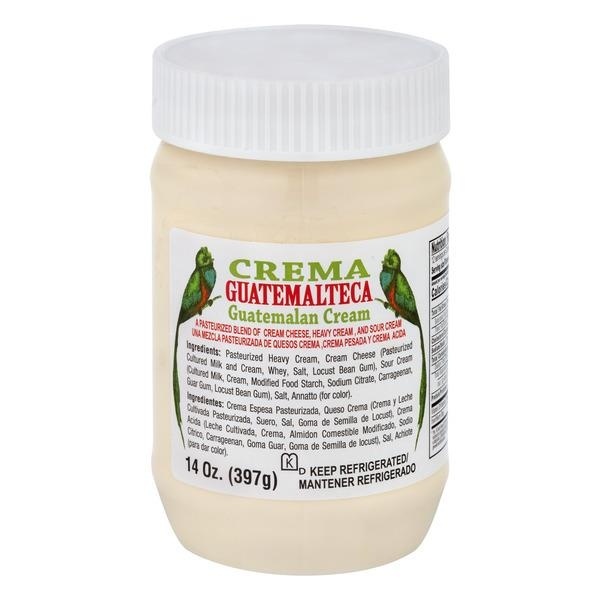 slide 1 of 1, Quesos La Ricura Guatemalan Cream, 14 oz
