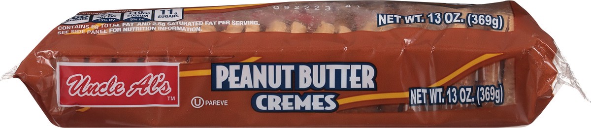 slide 9 of 13, Uncle Al's Cremes Peanut Butter Cremes Cookies 13 oz, 13 oz