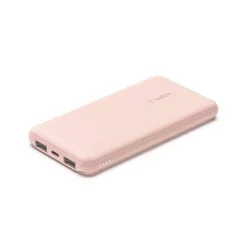 Belkin 10000mAh Power Bank 15W with USB-A and USB-C - Rose Gold