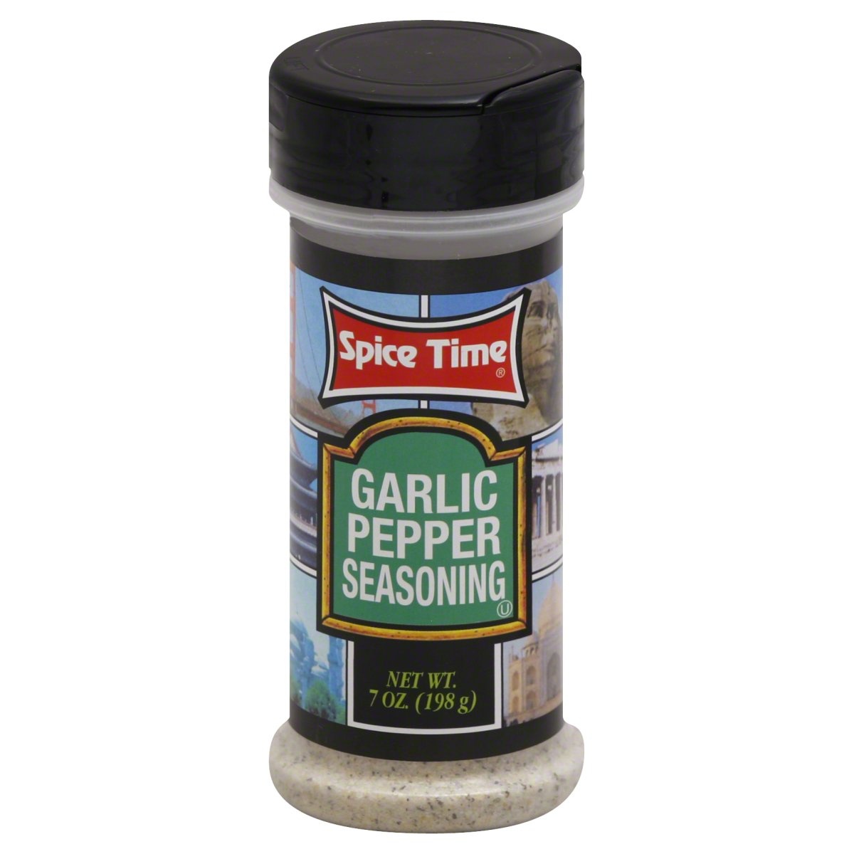 slide 1 of 2, Spice Time Garlic & Pepper Seas, 7 oz