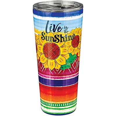 slide 1 of 1, Haven & Key Sun Shine Sunflower Stainless Steel Stemless Tumbler, 16 oz