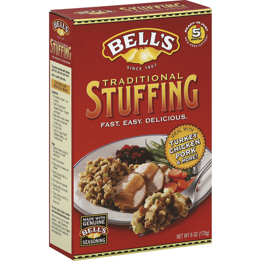 slide 1 of 3, Bell's Stuffing, Traditional, 6 oz