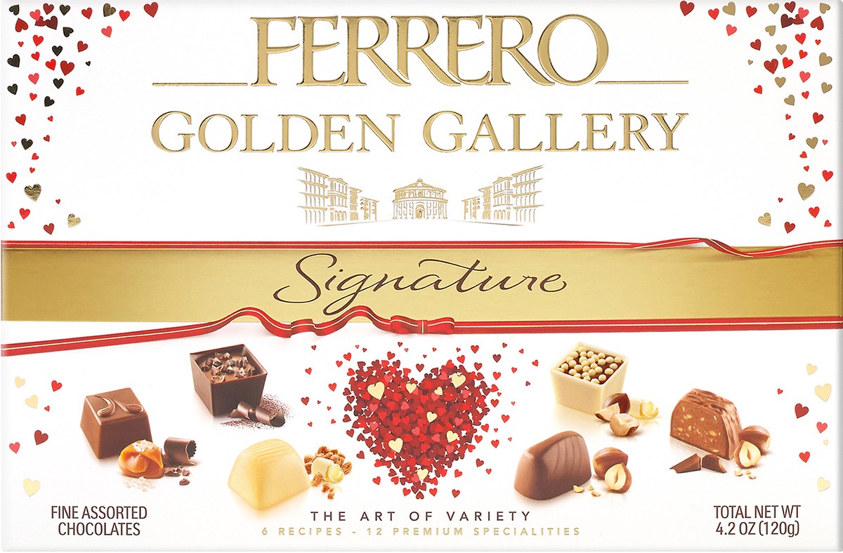 slide 7 of 8, Ferrero Golden Gallery Signature Fine Assorted Chocolates 4.2 oz, 4.2 oz