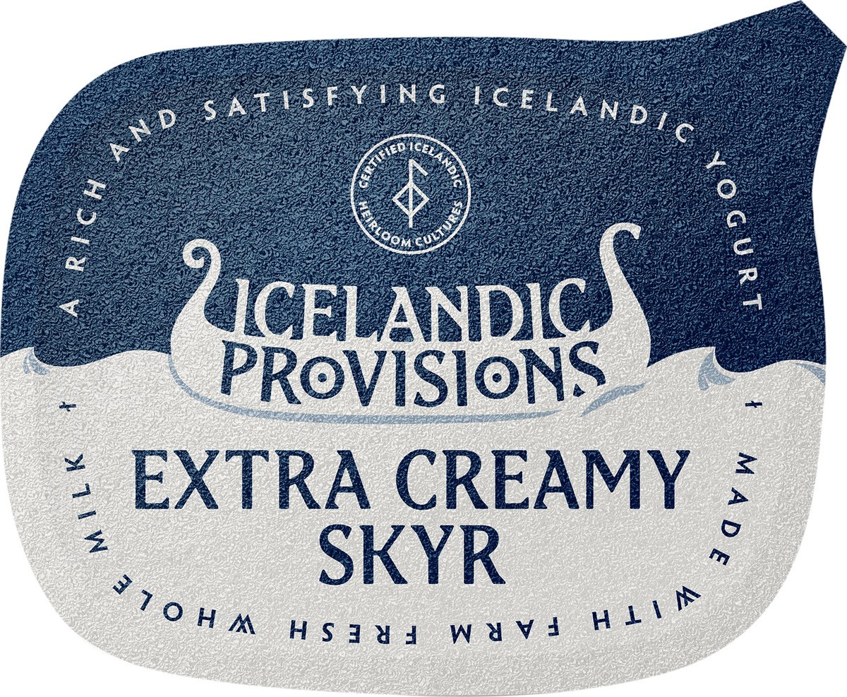 slide 6 of 6, Icelandic Provisions Vanilla Bean Extra Creamy Skyr, 4.4 oz
