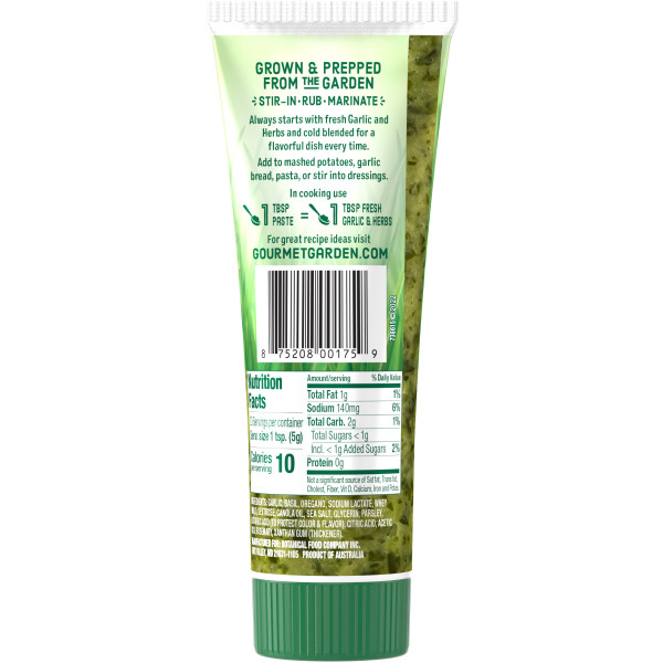 slide 4 of 4, Gourmet Garden Garlic & Herb Paste, 4.0 oz, 4 oz
