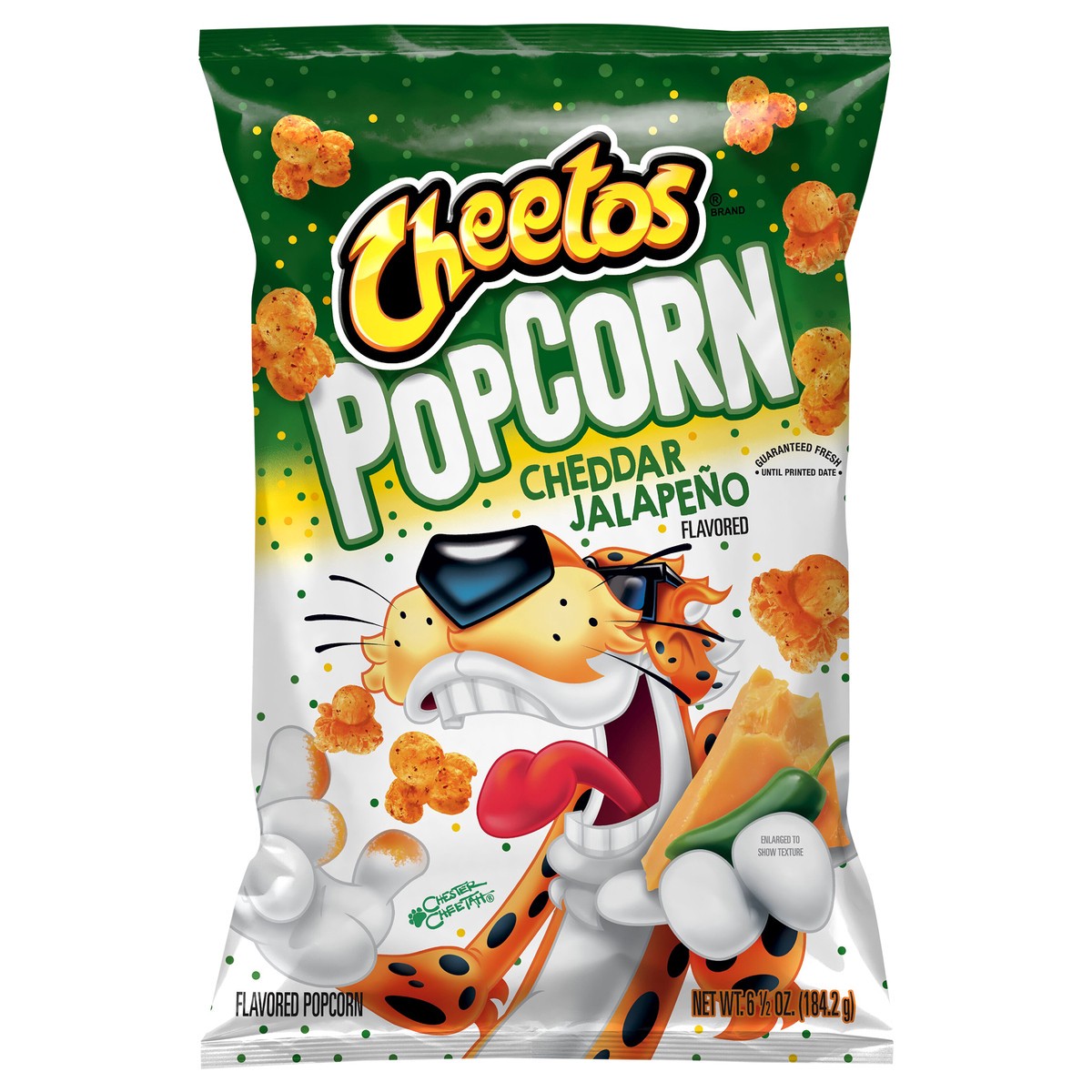 slide 2 of 7, Cheetos Popcorn, Cheddar Jalapeno Flavored, 6.50 oz