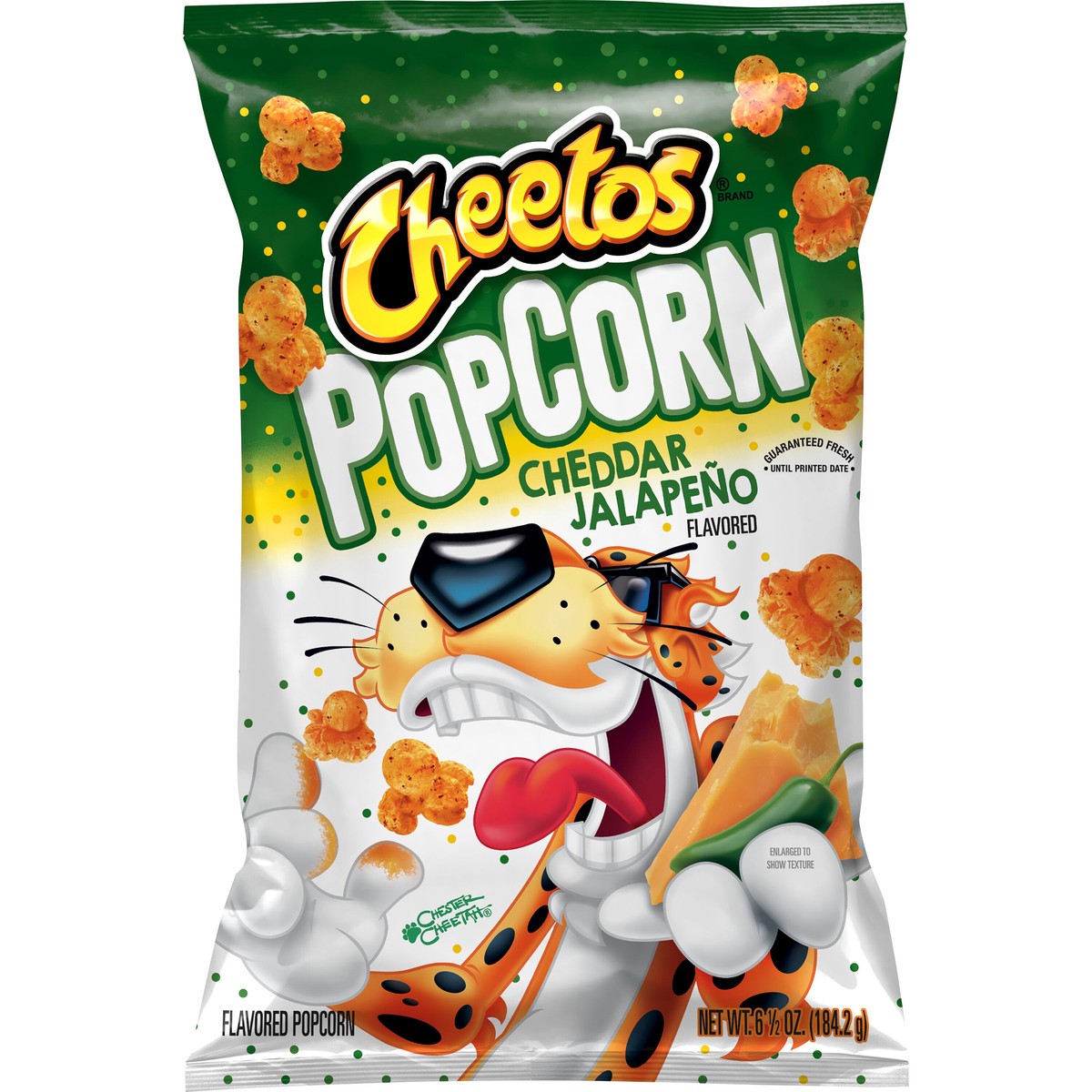 slide 7 of 7, Cheetos Popcorn, Cheddar Jalapeno Flavored, 6.50 oz
