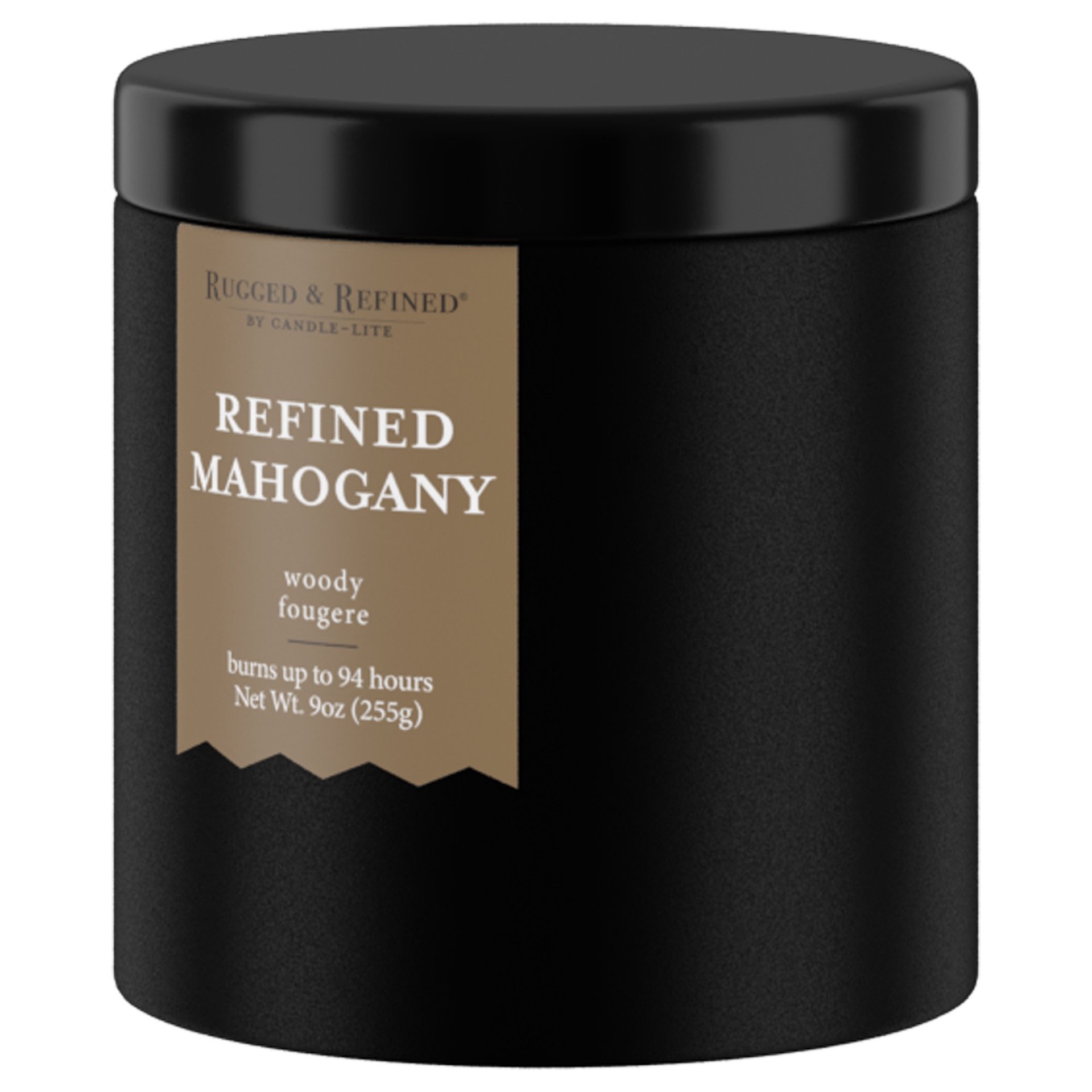 slide 1 of 1, Rugged & Refined Refined Mahogany Scented Tin Candle, 9 oz