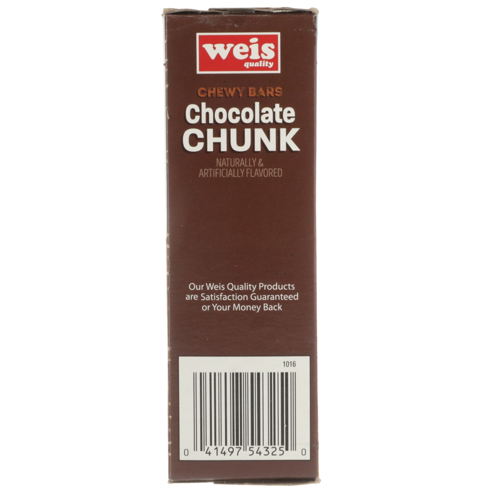 slide 5 of 6, Weis Quality Chocolate Chunk Chewy Granola Bars, 6.7 oz