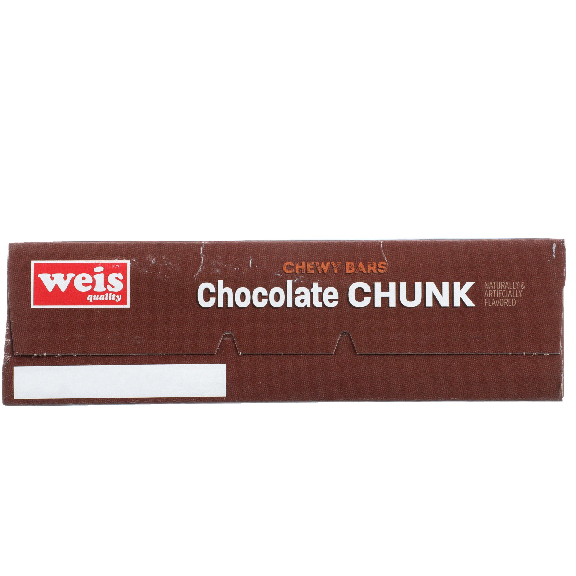 slide 3 of 6, Weis Quality Chocolate Chunk Chewy Granola Bars, 6.7 oz