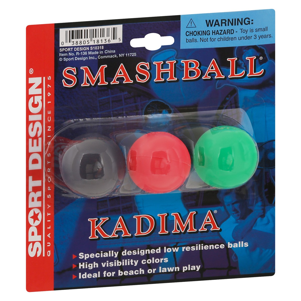 slide 8 of 11, Sport Design Kadima Smash Balls 3 ea, 3 ct