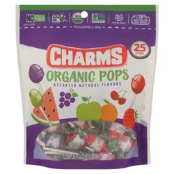 Charms Organic Lollipops Variety