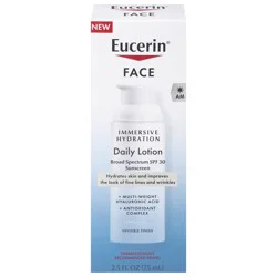 Eucerin SPF 30 AM Face Sunscreen Daily Lotion 2.5 fl oz