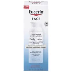 Eucerin SPF 30 AM Face Sunscreen Daily Lotion 2.5 fl oz