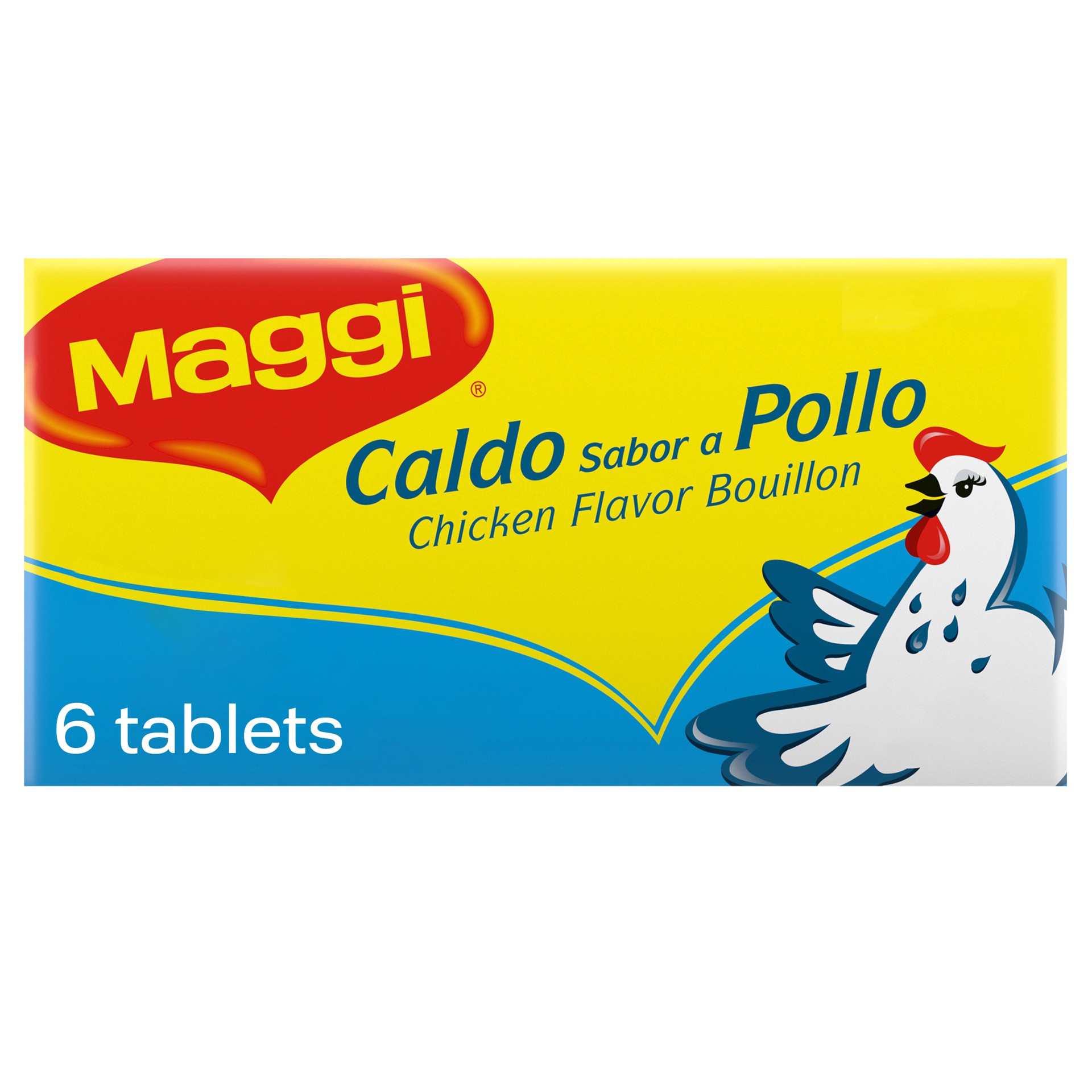 slide 1 of 1, Maggi Chicken Flavor Bouillon Tablets, 2.4 oz