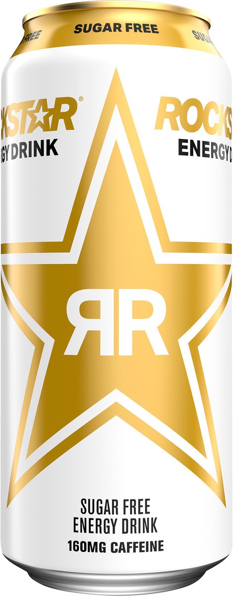 slide 8 of 10, Rockstar Sugar Free Energy Drink 16 Fl Oz Can, 16 fl oz