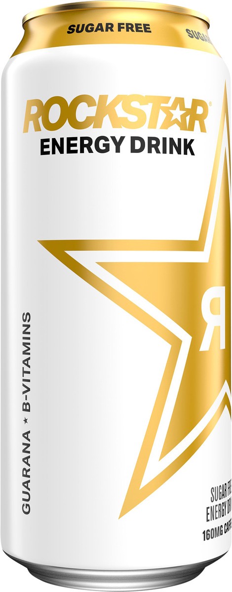 slide 3 of 10, Rockstar Sugar Free Energy Drink 16 Fl Oz Can, 16 fl oz