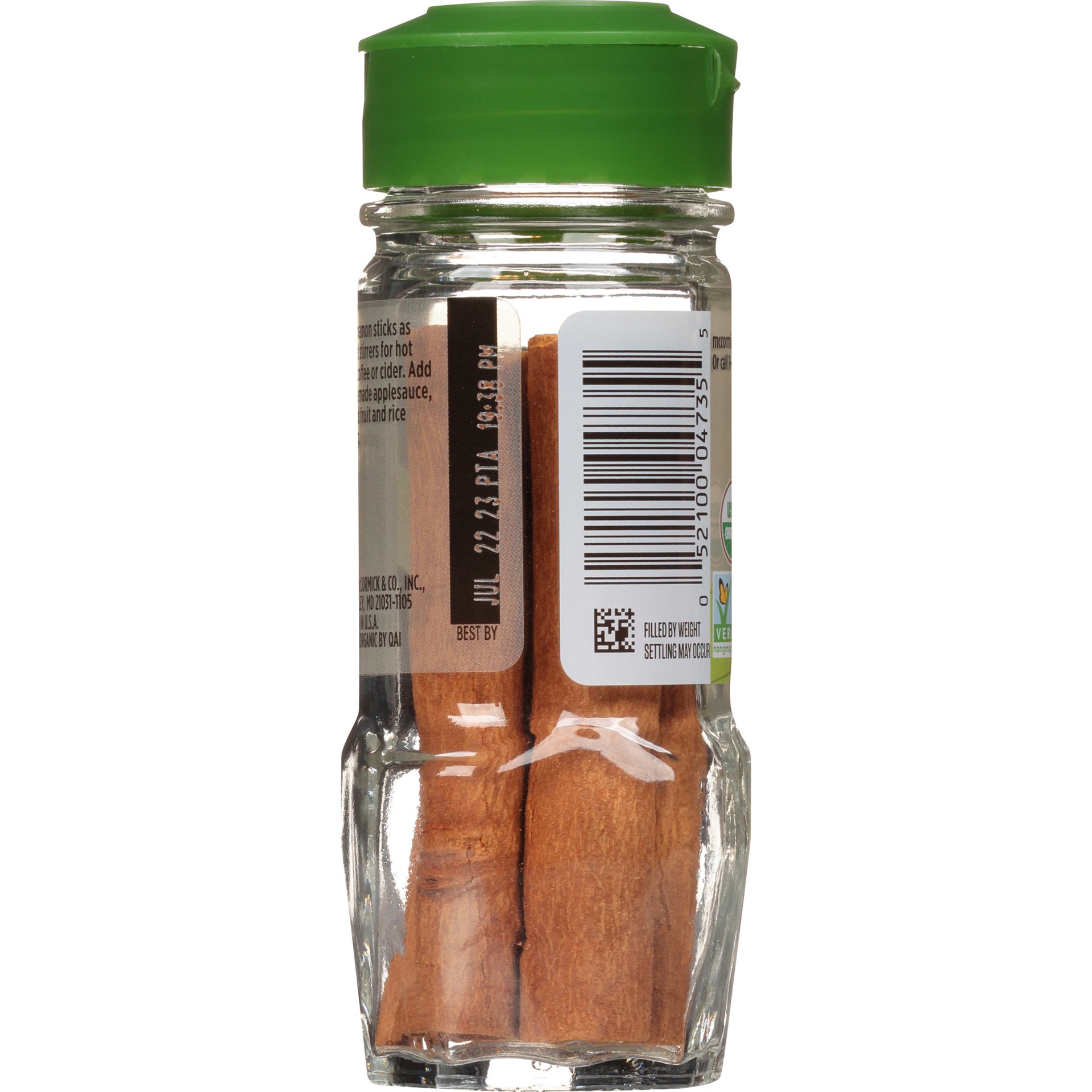 slide 2 of 5, McCormick Gourmet Organic Cinnamon Sticks, 0.75 oz, 0.75 oz