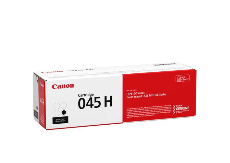 slide 2 of 3, Canon 045H High-Yield Black Toner Cartridge, 1 ct