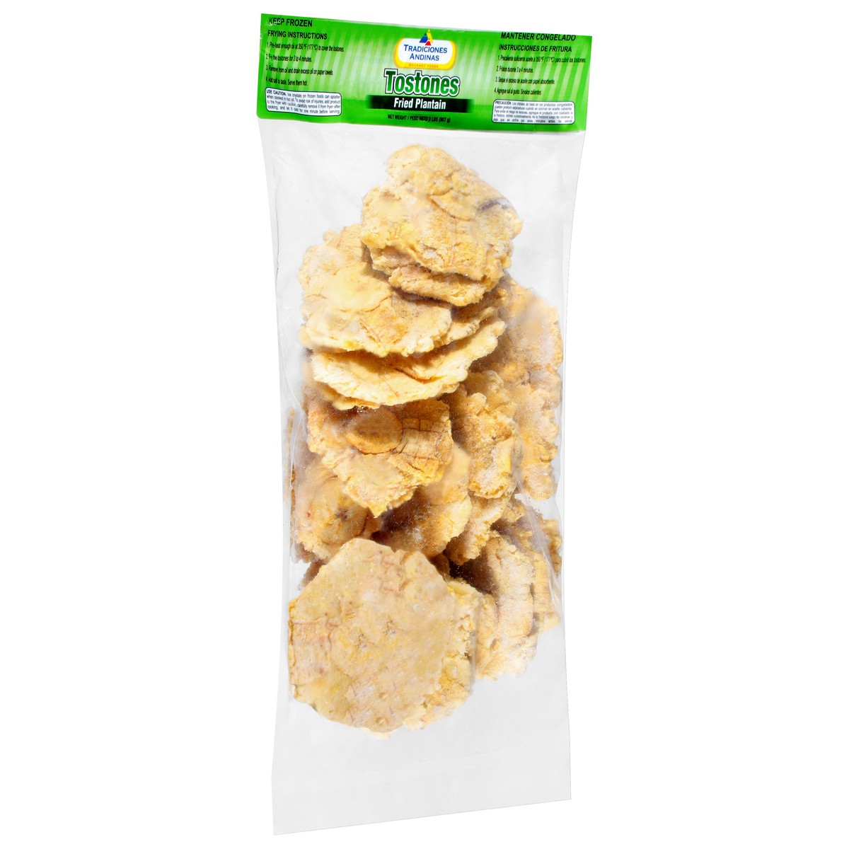 slide 2 of 13, Tradiciones Andinas Fried Plantain 2 lb, 2 lb