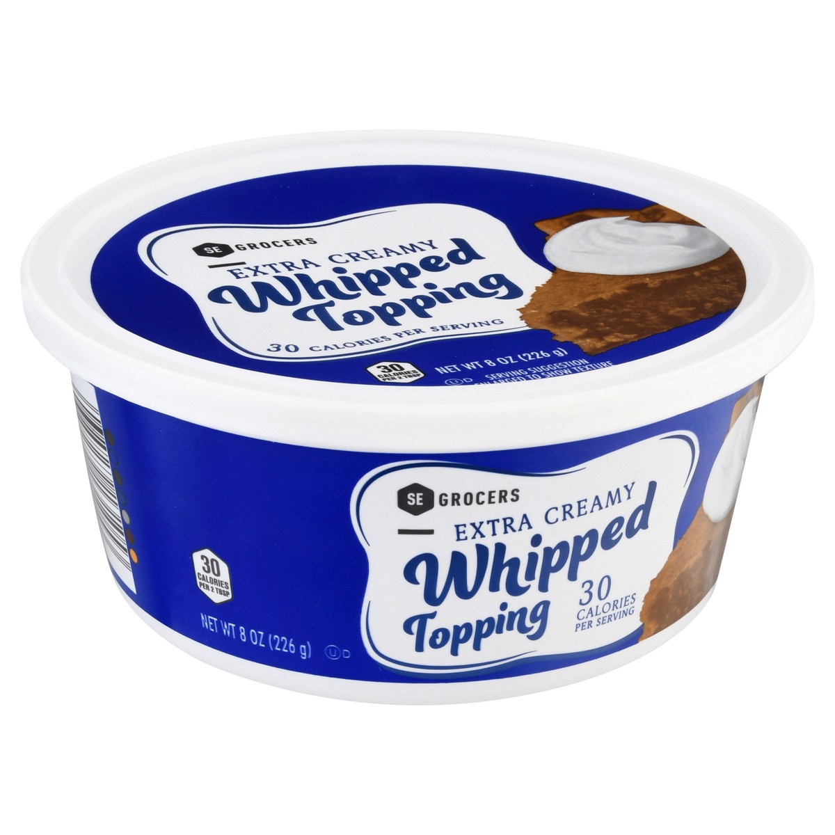 slide 4 of 4, SE Grocers Extra Creamy Whipped, 8 oz