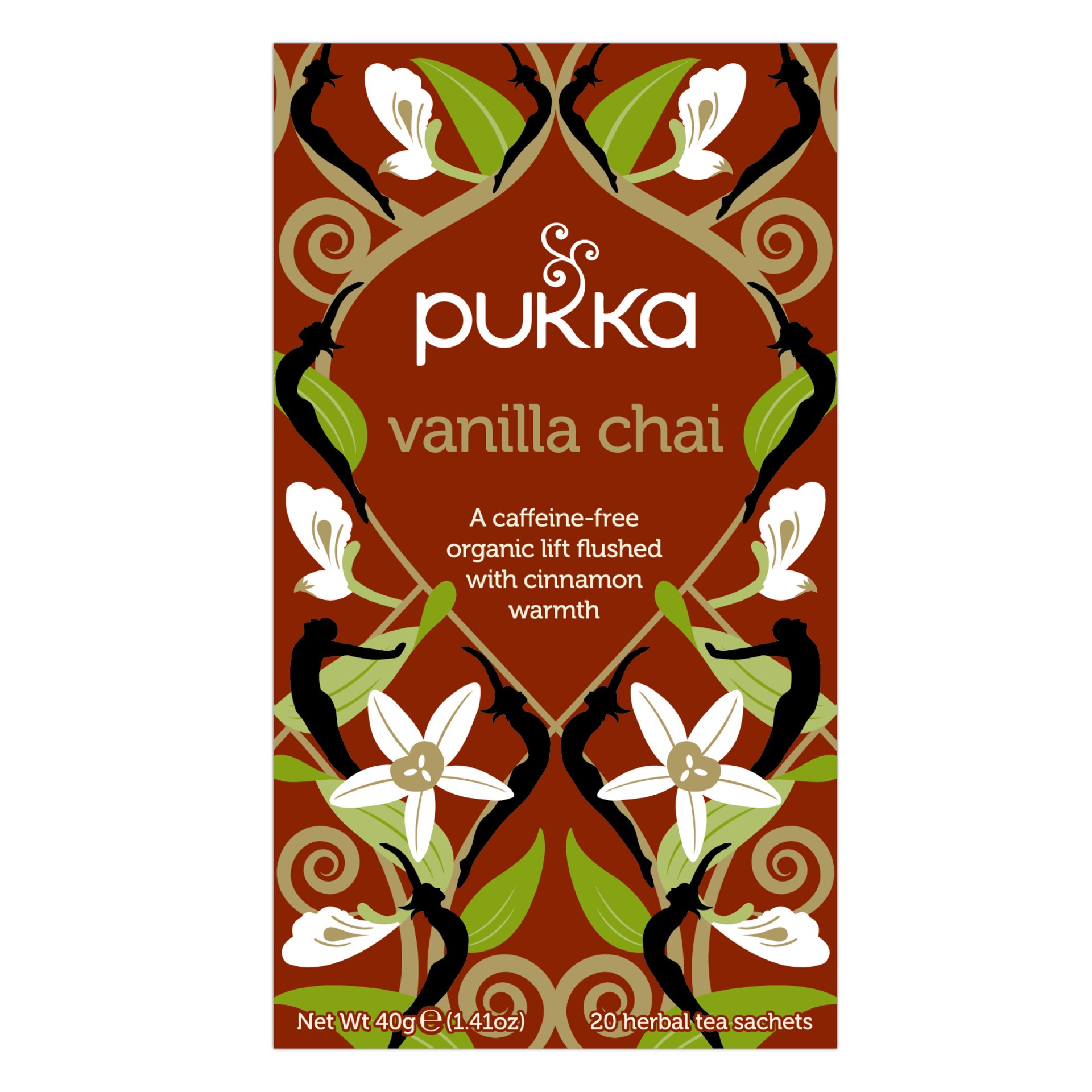 slide 1 of 3, Pukka Organic Herbal Tea Vanilla Chai, 20 Tea Bags - 20 ct, 20 ct