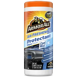 Armor All Air Freshening Protectant Wipes - Cool Mist Scent (25 count)