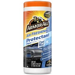Armor All Air Freshening Protectant Wipes - Cool Mist Scent (25 count)
