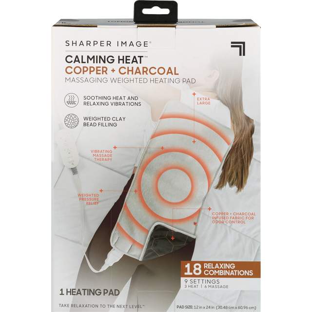 slide 1 of 5, Si Chrcl Cppr Massgng Heatng Pad, 1 ct