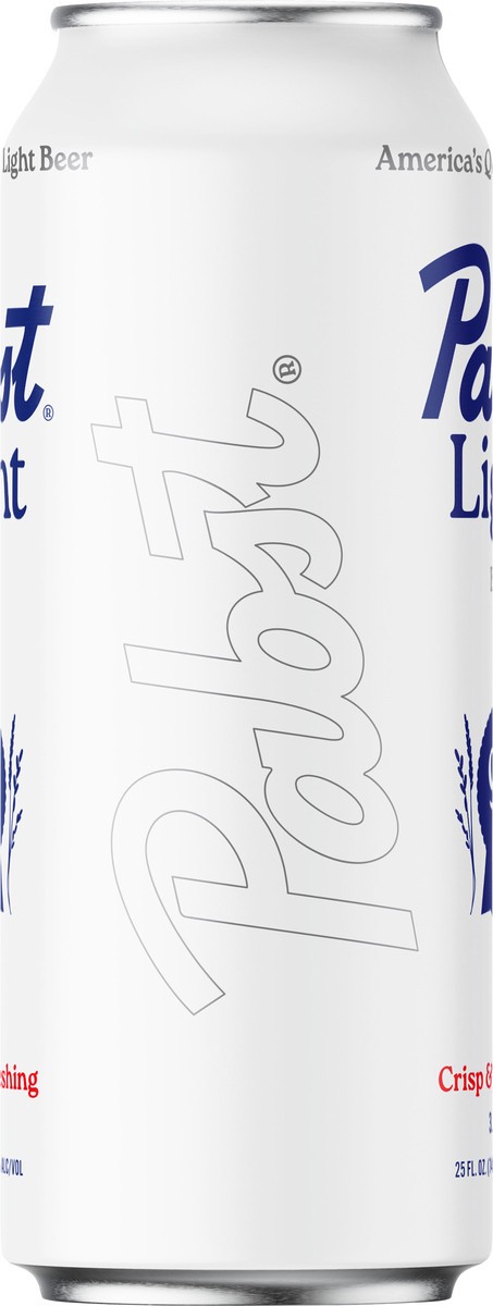 slide 6 of 8, Pabst Light Beer, 25 fl oz Aluminum Cans, 4.2% ABV, Domestic Lager, Milwaukee, WI, 25 fl oz