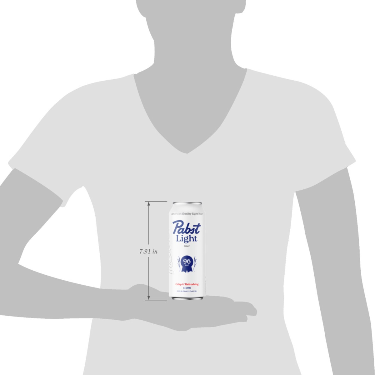 slide 4 of 8, Pabst Light Beer, 25 fl oz Aluminum Cans, 4.2% ABV, Domestic Lager, Milwaukee, WI, 25 fl oz