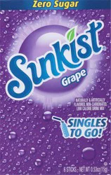 Sunkist® grape drink mix - 0.53 oz
