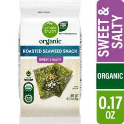 Simple Truth Organic Sweet & Salty Roasted Seaweed Snack