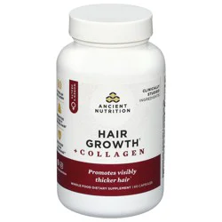 Ancient Nutrition Hair Growth + Collagen 60 Capsules