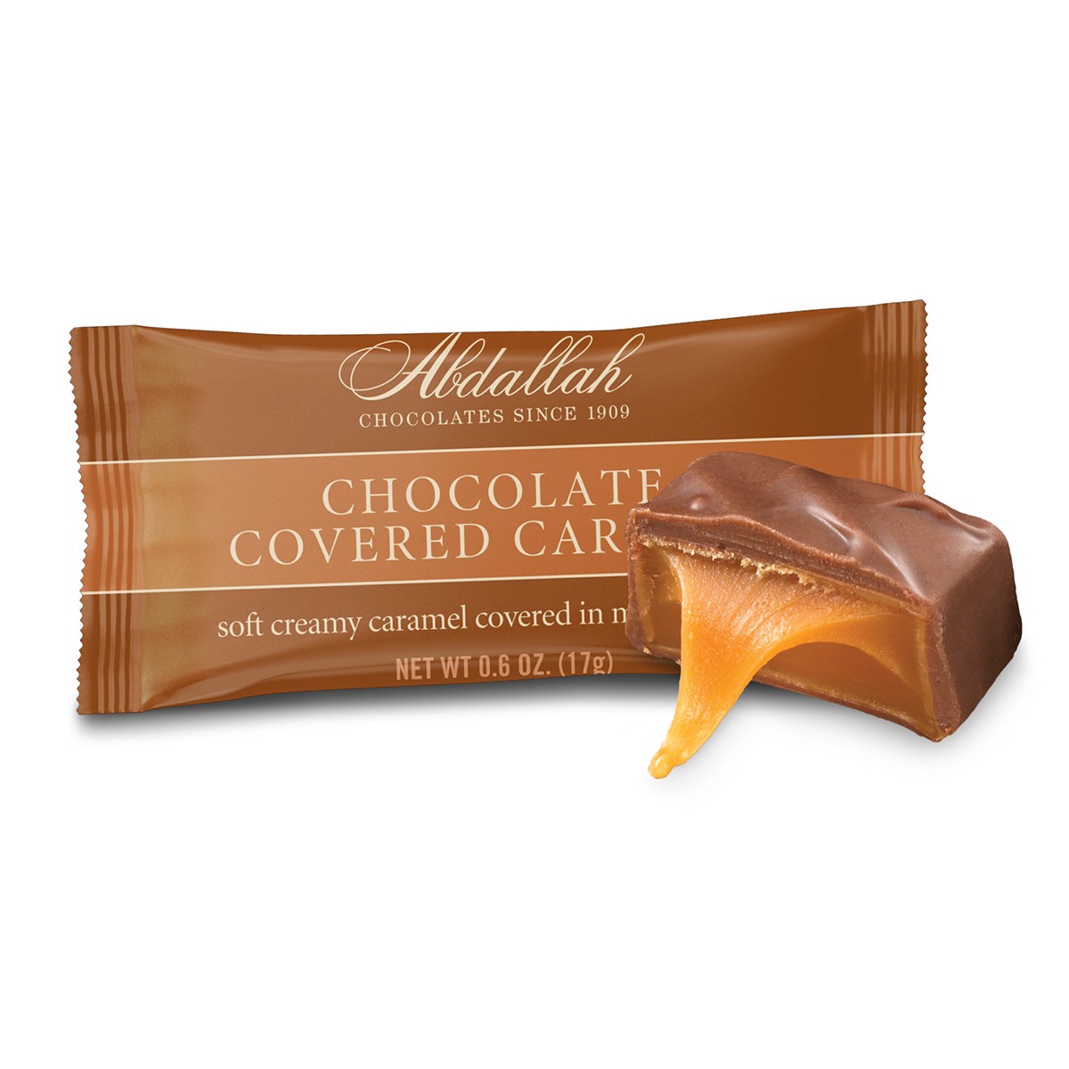 slide 1 of 1, Abdallah Milk Caramels, 0.6 oz