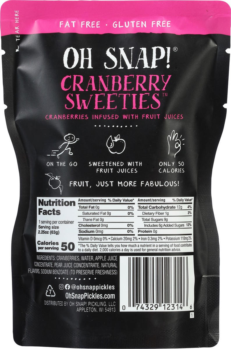 slide 5 of 9, Oh Snap! Pickling Co. Cranberry Sweeties, 2.25 oz