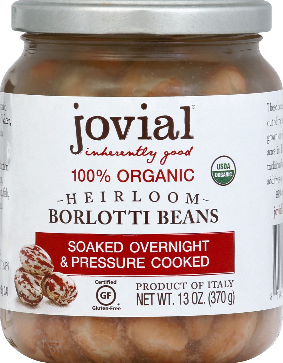 slide 1 of 1, Jovial Borlotti Beans - 13 oz, 13 oz
