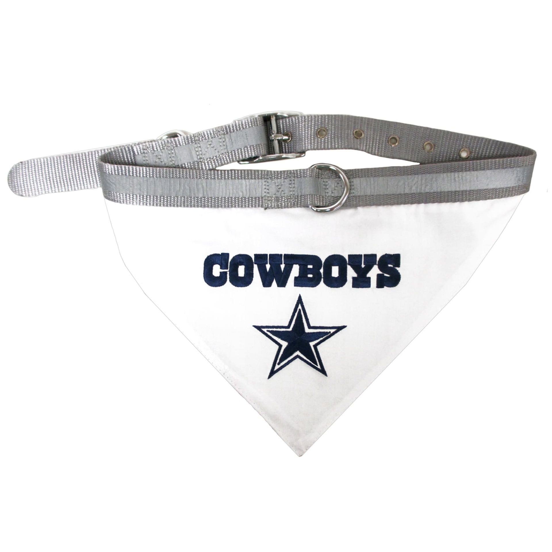 slide 1 of 1, Pets First Dallas Cowboys Collar Bandana, SM