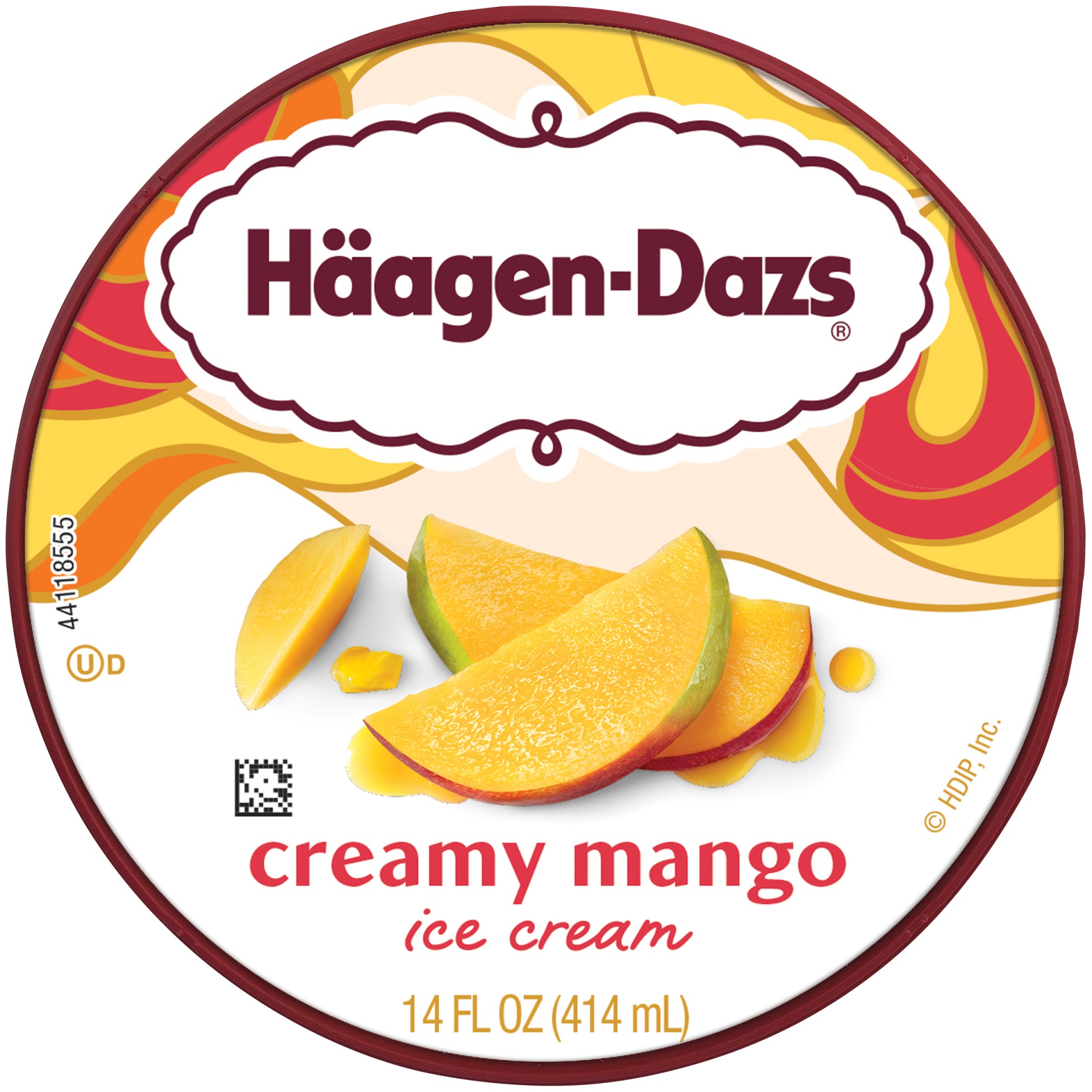 slide 7 of 7, Häagen-Dazs Creamy Mango Ice Cream, 14 fl oz