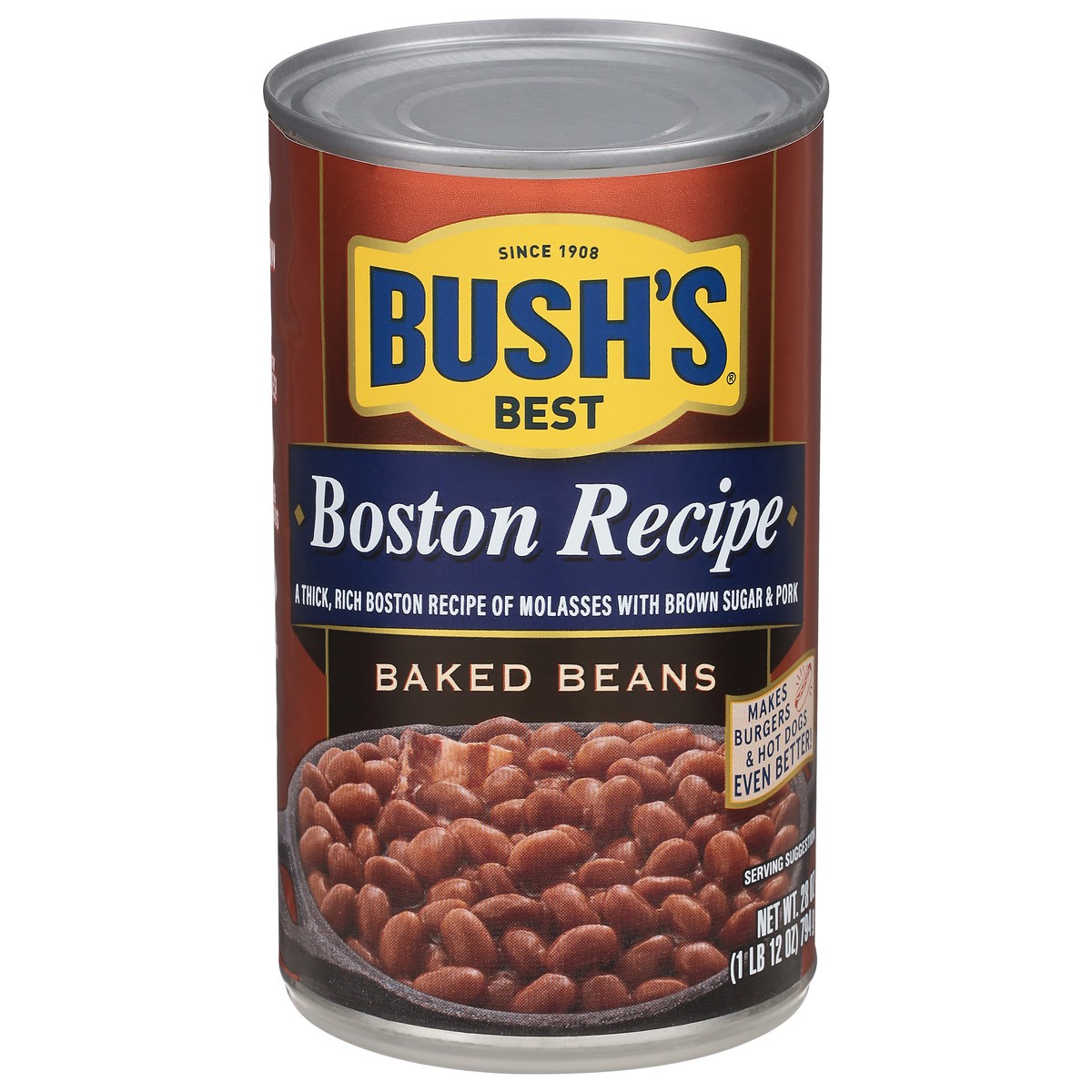 slide 1 of 5, Bush's Best Bush's Boston Recipe Baked Beans 28 oz, 28 oz