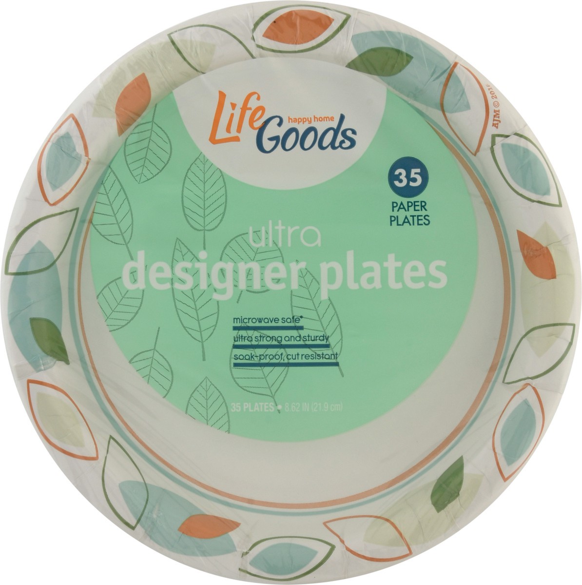 slide 9 of 12, Life Goods Platers Ultra Designer 8.62 35 Count, 35 ct