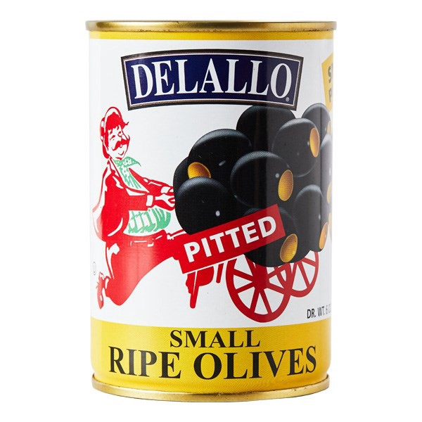 slide 1 of 14, Delallo Small Pitted Olives, 6 oz