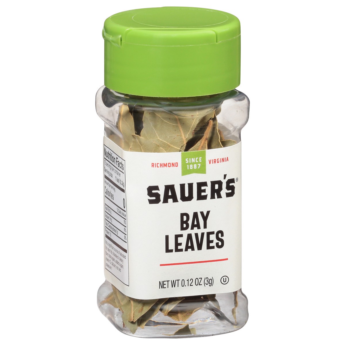 slide 3 of 13, Sauer's Bay Leaves 0.12 oz, 0.12 oz
