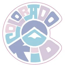 Colorado Mountain Colorado Kid Lilac Sticker
