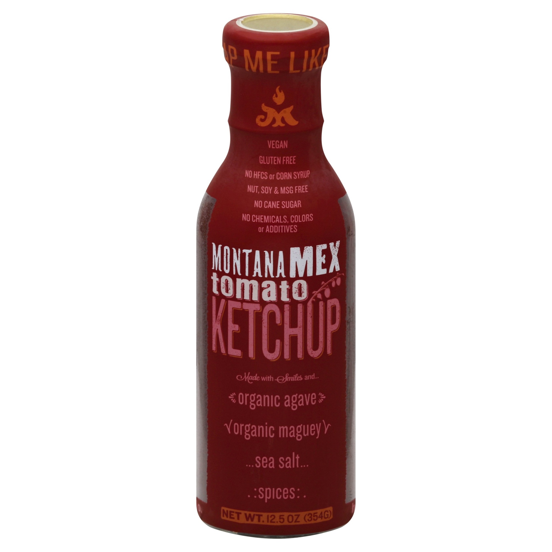 slide 1 of 1, Montana Mex Organic Tomato Ketchup, 12.5 oz