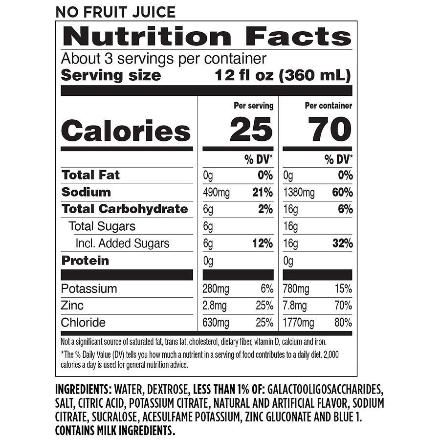 slide 5 of 5, Walgreens Advantage Care Plus Electrolyte Solution Berry Frost, 33.8 fl oz