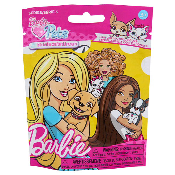 slide 1 of 3, Barbie Pets Blind Bag Figures, 1 ct