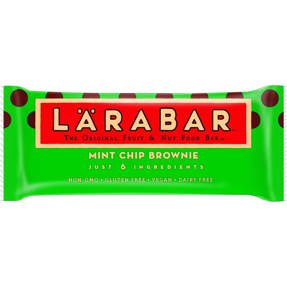 slide 2 of 3, LÄRABAR Mint Chip Brownie Energy Bars, 5 ct